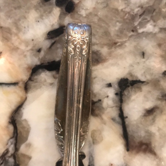 Vintage Sterling Silver Spoon Pendant - Picture 6 of 8